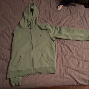 Large Out Back Green Double Fleeced Polo Ralph Lauren Jogging Suit